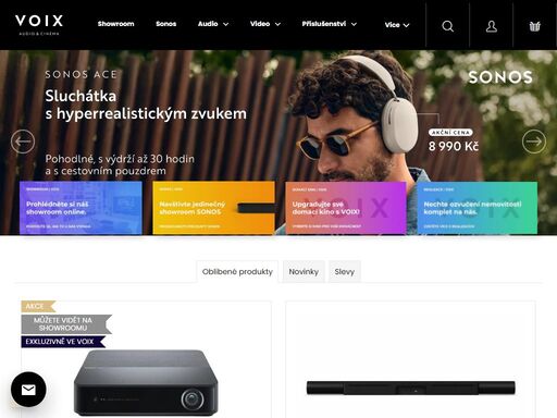 v našem showroomu voix audio & cinema naleznete široký výběr high-end techniky předních světových značek a výrobců.