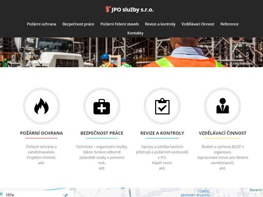 jpo služby s.r.o. - bezpečnost práce, požární bezpečnost, školení zaměstnanců, revize hasících přístrojů