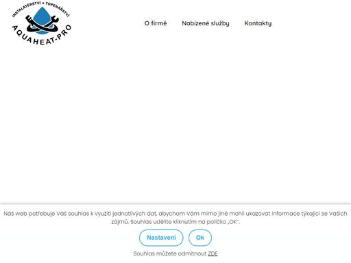 firma aquaheat-pro, s.r.o. nabízí kvalitní vodoinstalatérské a topenářské práce, montáž tepelných čerpadel a kotelen s profesionálním přístupem.