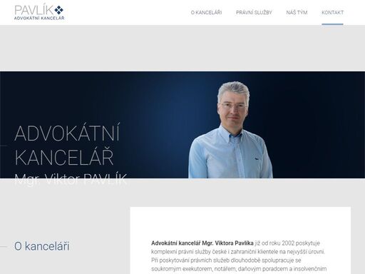 advokátní kancelář mgr. viktora pavlíka již od roku 2002 poskytuje komplexní právní služby české i zahraniční klientele na nejvyšší úrovni.