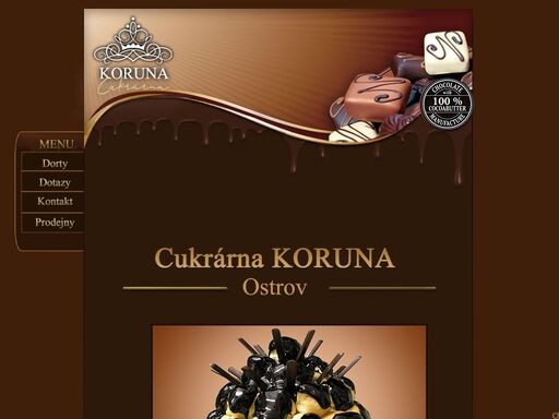 cukrárna koruna objednávky dortů