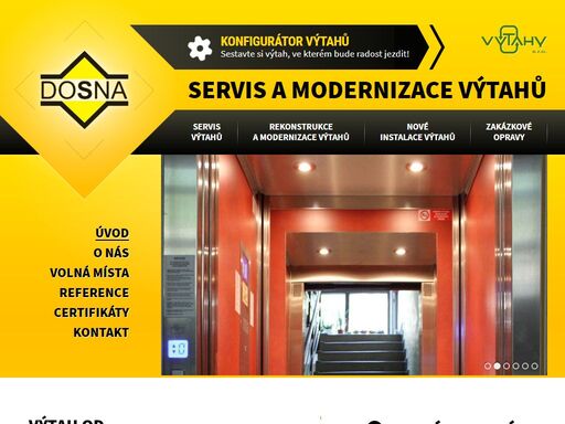 poradíme s výběrem výtahu. výtahy taktéž opravujeme, montujeme, projektujeme a modernizujeme. poskytujeme rychlý servis výtahů a máme dlouholeté zkušenosti. náhradní díly dodáváme do 24 hodin.