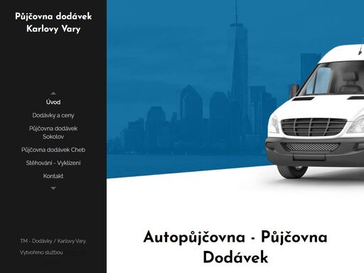 autopůjčovna - půjčovna dodávek
