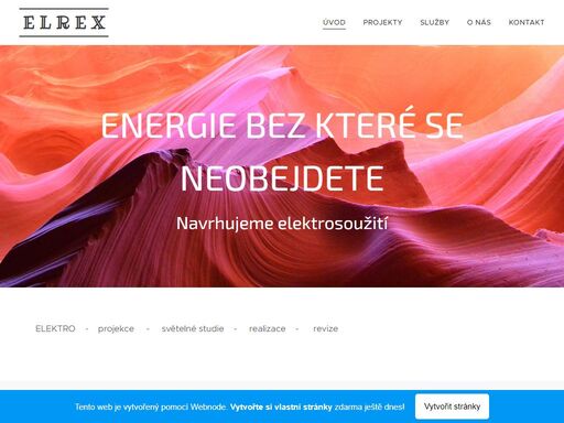 elektro - projekce - světelné studie - realizace - revize