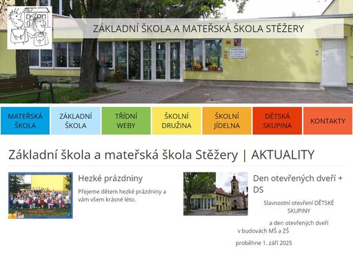 základní škola a mateřská škola stěžery