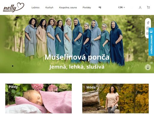jsme český výrobce povlečení, oblečení a bytového textilu z přírodních materiálů. náš oblíbený materiál je len. lněné povlečení, ale i oblečení do sauny nebo kalhoty.