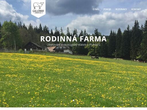 galloway.cz | ubytování na rodinné farmě