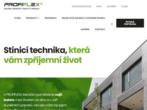 pomůžeme vám najít balanc mezi životem ve stínu a září slunečních paprsků a zpříjemnit vám tak život! navštivte náš web pro veškeré informace!								