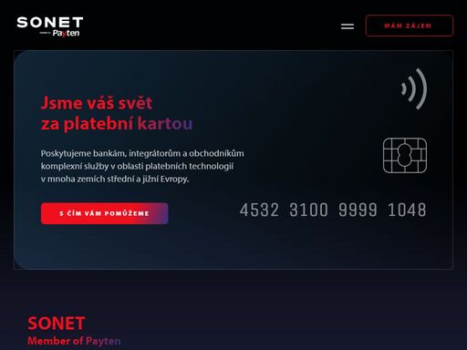 poskytujeme bankám, integrátorům a obchodníkům komplexní služby v oblasti platebních technologií v mnoha zemích střední a jižní evropy.