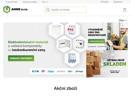 prodej elektroinstalačního materiálu a veškerých komponentů. zabýváme se prodejem elektroinstalačního materiálu a veškerých komponentů, především modulových přístrojů, to vš od různých výrobců.
jsme začínající firma, avšak zaměstnáváme odborníky ve svém oboru s dlouholetou praxí a mnoha zkušenostmi. většina…
