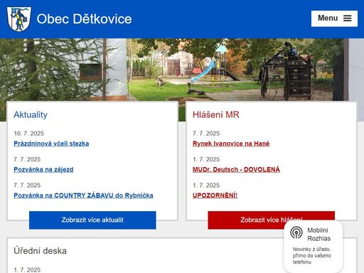 obec dětkovice se nachází v okrese vyškov, kraj jihomoravský.