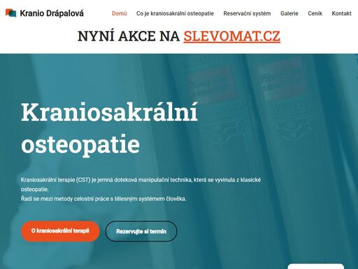 objevte efektivní kraniosakrální terapii v liberci. ke každému přistupujeme individuálně. pomůžeme například s migrénou či chronickou bolestí