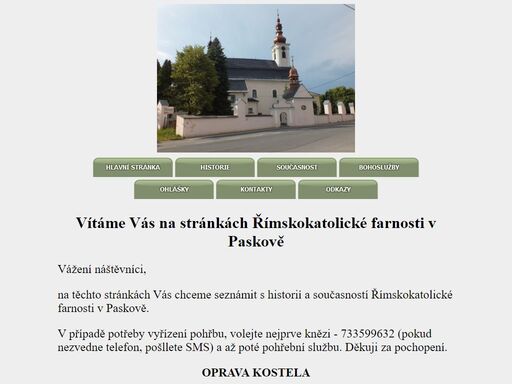 římskokatolická farnost paskov, farnost paskov, paskov, paskov, farnost paskov, farnost, církev, mše v paskově, bohoslužby v paskově the initial installation of debian/gnu apache.