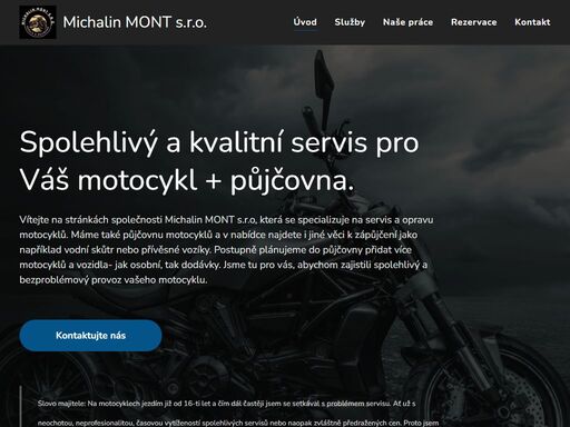 spolehlivý a kvalitní servis pro váš motocykl + půjčovna.