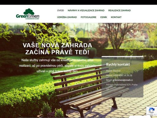 naše služby zahrnují vše od kreativního návrhu, přes realizaci, až po pravidelnou péči, abyste si svou zahradu užívali v plné kráse každý den.