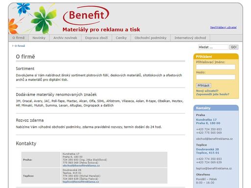 www.benefitreklama.cz