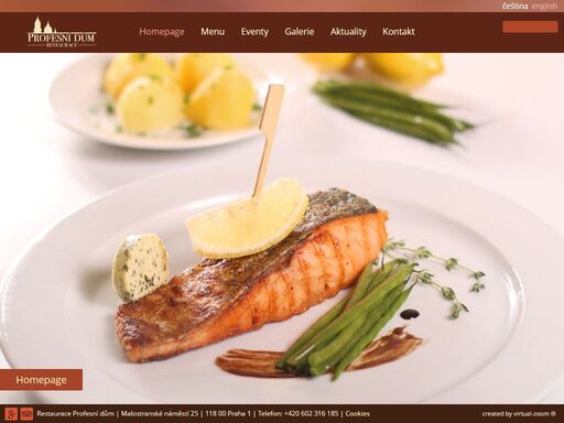 česká stylová restaurace profesní dům na malé straně v historických sklepeních. typická česká kuchyně s českými a staročeskými specialitami. turisté vítáni.