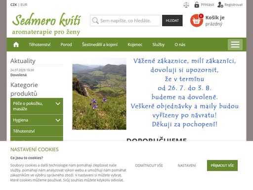 nejširší nabídka aromaterapie ingeborg stadelmann, přírodní péče pro ženy