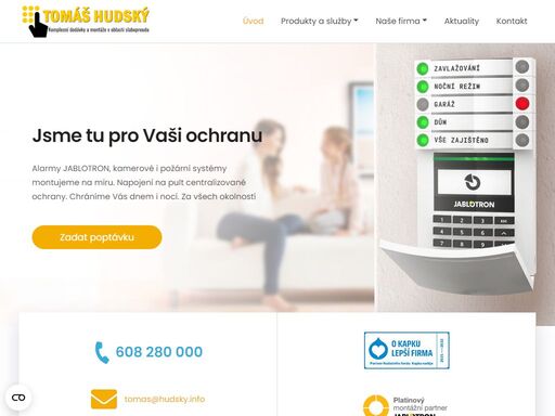 poskytujeme profesionální služby na zabezpečení rodinného domu či bytu v okolí kutné hory.
