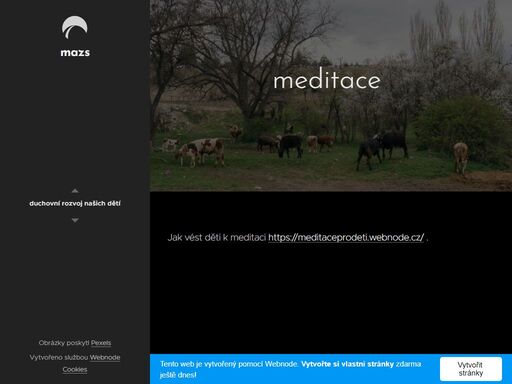 jak meditovat s dětmi .