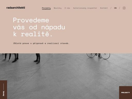 návrhy staveb a interiérů, vypracování projektové dokumentace všech stupňů, autorský a stavební dozor, stavební povolení, kolaudace, poradenství.