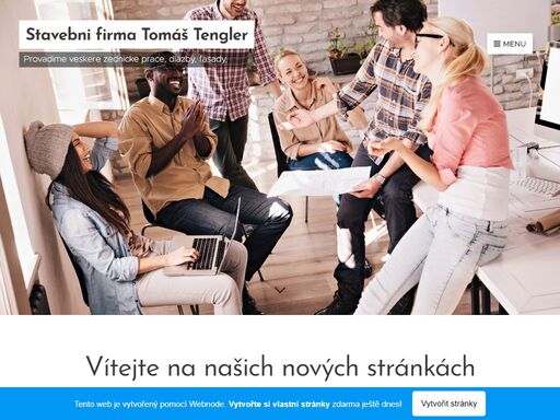 vítejte na našich nových stránkách