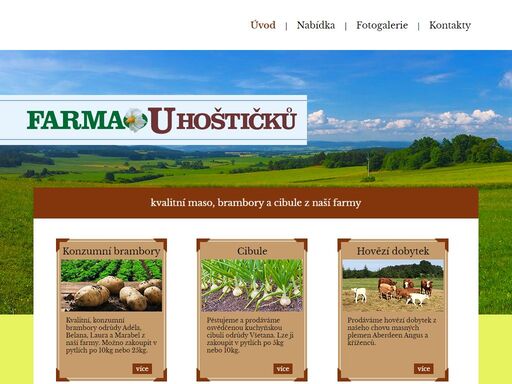 farma u hoštičků.