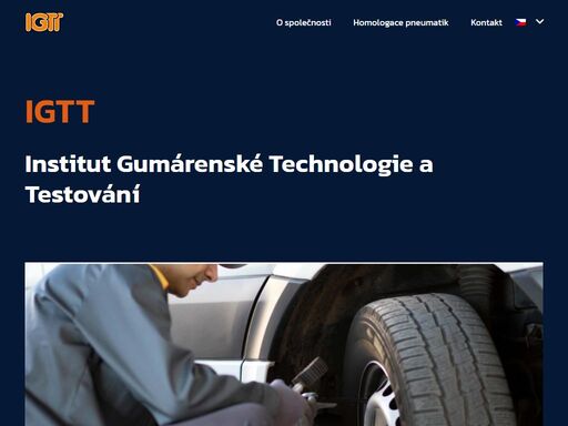igttinstitut gumárenské technologie a testovánío společnostispolečnost igtt a.s. je pověřenou technickou zkušebnou ministerstva dopravy české republiky v oblasti schvalování pneumatik a kol pro osobní automobily a jejich přívěsy. jsme pověřeni připravit homologační dokumentaci k typovému schválení a na základě příslušných homologačních předpisů ehk osn je následně ministerstvem dopravy čr vystaveno osvědčení o homologaci, které je
