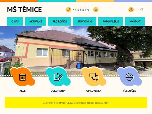 mateřská škola těmice, okres hodonín, příspěvková organizace