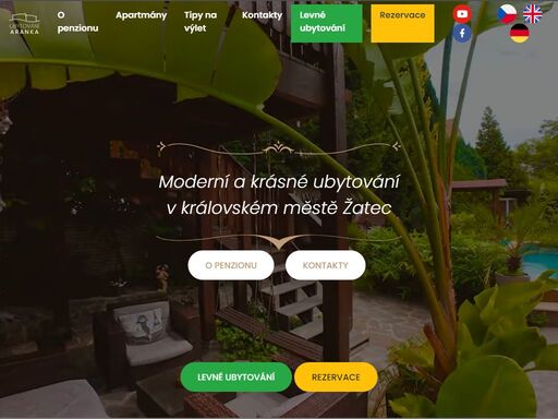 moderní a krásné ubytování v královském městě žatec
