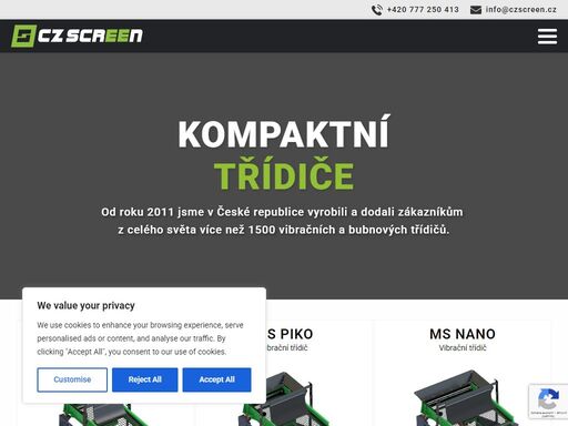vyberte si ten pravý! rozhodněte se pro vibrační nebo bubnový třídicí stroj. a proč si vybrat třídič u nás? jsme český výrobce, dbáme na kvalitu a vysoký výkon.
