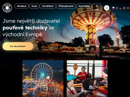 the biggest supplier of amusement equipment in east europe!