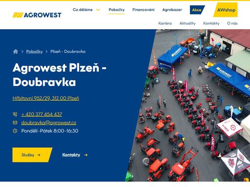 skvěle vybavené centrum pro komunální a zahradní techniku se skvělým servisem.