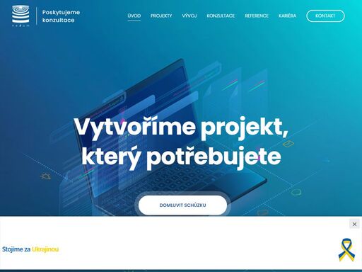 jsme specialisté v oboru vývoje komplexních webových i mobilních aplikací na míru, včetně odborných konzultací.