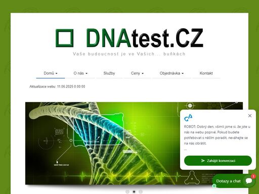 dna test - určování otcovství a příbuznosti, hubnutí s diagnostikou dna - metabolické typys