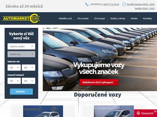 jsme autobazar s nabídkou více jak 150 aut. zajišťujeme financování, pojištění i prodlouženou záruku. vykupujeme vozidla všech značek.
