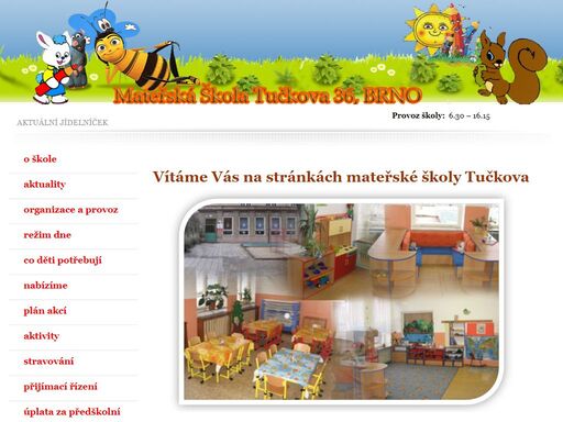 mateřská škola brno, tučkova 36, příspěvková organizace