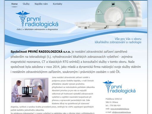 vše pro vás v oboru lékařského zobrazování a radiologie