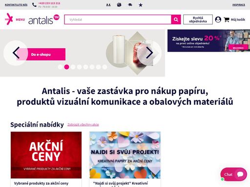 objevte a nakupujte online nejširší škálu papírů, obalových řešení a produktů vizuální komunikace pro profesionály