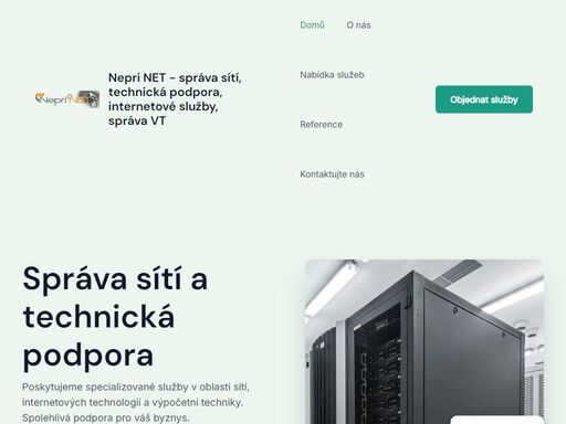 nepri net - webdesign, tvorba webových stránek, webhosting, servis výpočetní techniky