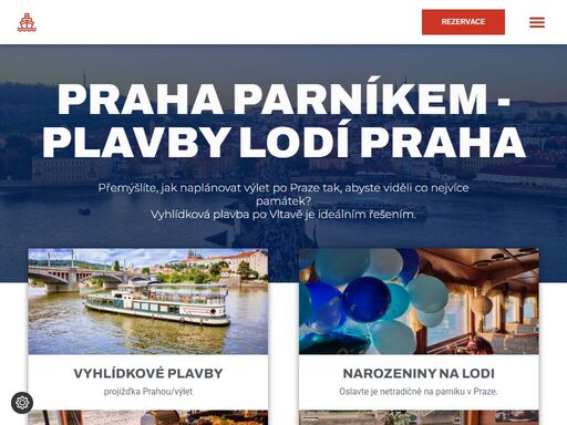 poznejte památky v praze jinak, objevujte historickou prahu z paluby lodi. ?pravidelné plavby, speciální akce, oslavy. ?akce, skupinové slevy.