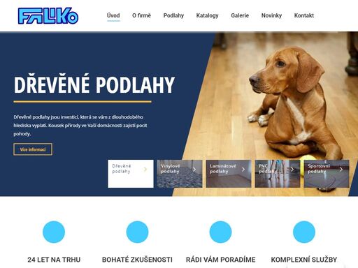 specialisté na podlahy - dřevěné podlahy, sportovní podlahy, pvc, plovoucí podlahy a jiné. kvalita, dobré ceny a servis, to je faliko tábor.