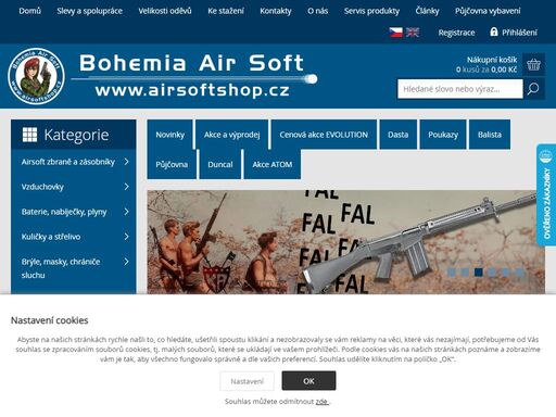 airsoftshop.cz – největší český airsoft e-shop s tradicí od roku 1996. zbraně, taktické vybavení, servis a vlastní výroba. největší výběr skladem v čr.