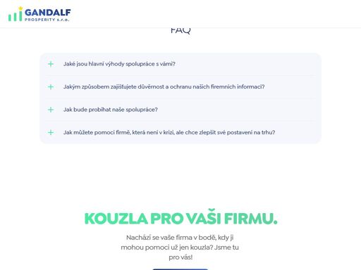 hledáte kouzlo pro záchranu a rozvoj vaší firmy? jsme tu pro vás!
