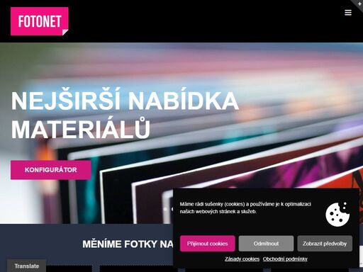 měníme fotky na umělecké skvosty    
fotografie  zobrazit nabídku  
fotoobrazy  zobrazit nabídku  
fototapety  zobrazit nabídku  
fotoslužby  zobrazit nabídku