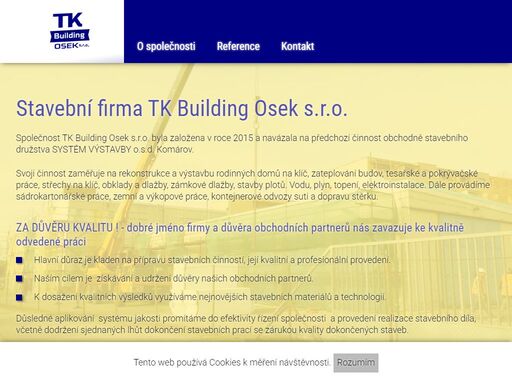 rekonstrukce a výstavbu rodinných domů na klíč, zateplování budov, tesařské a pokrývačské práce, střechy na klíč, obklady a dlažby, 
	zámkové dlažby, stavby plotů, rozvody vody, plynu, topení a elektroinstalace.