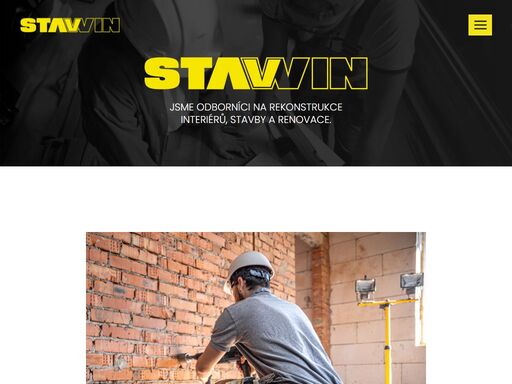 specializujeme se na rekonstrukce interiérů, stavby a renovace. jsme rodinná stavební firma z ústeckého kraje.