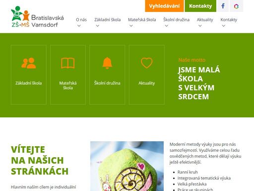 základní škola (1. až 5. třída) a mateřská škola bratislavská ve varnsdorfu. motto: jsme malá škola s velkým srdcem.