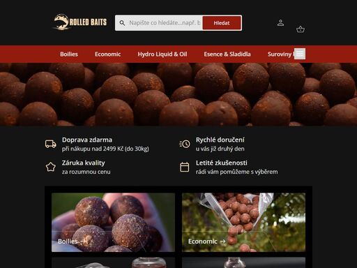 prvotřídní boilies a suroviny pro výrobu boilies od rolled baits. naše produkty si zamilujete, už nebudete muset hledat jinde. neváhejte a objednejte hned, limitované edice.