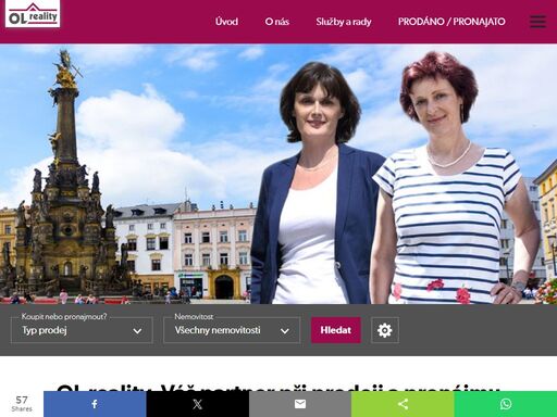 každý den stovky nových nemovitostí, reality. nemovitosti na prodej či pronájem v každém místě. přehledný katalog realit.